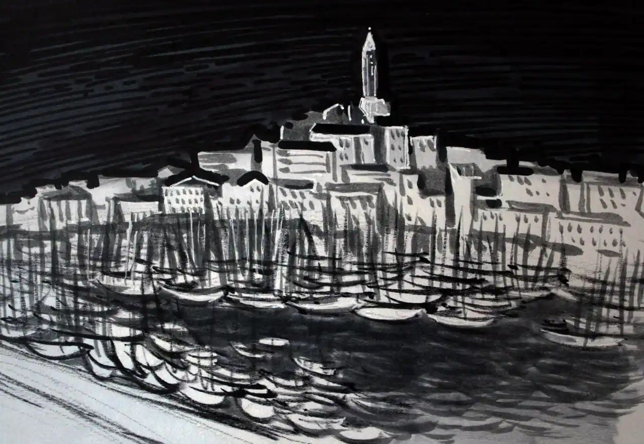 Mihail Zablodsky Marseille night streets dangerous urban noir photography